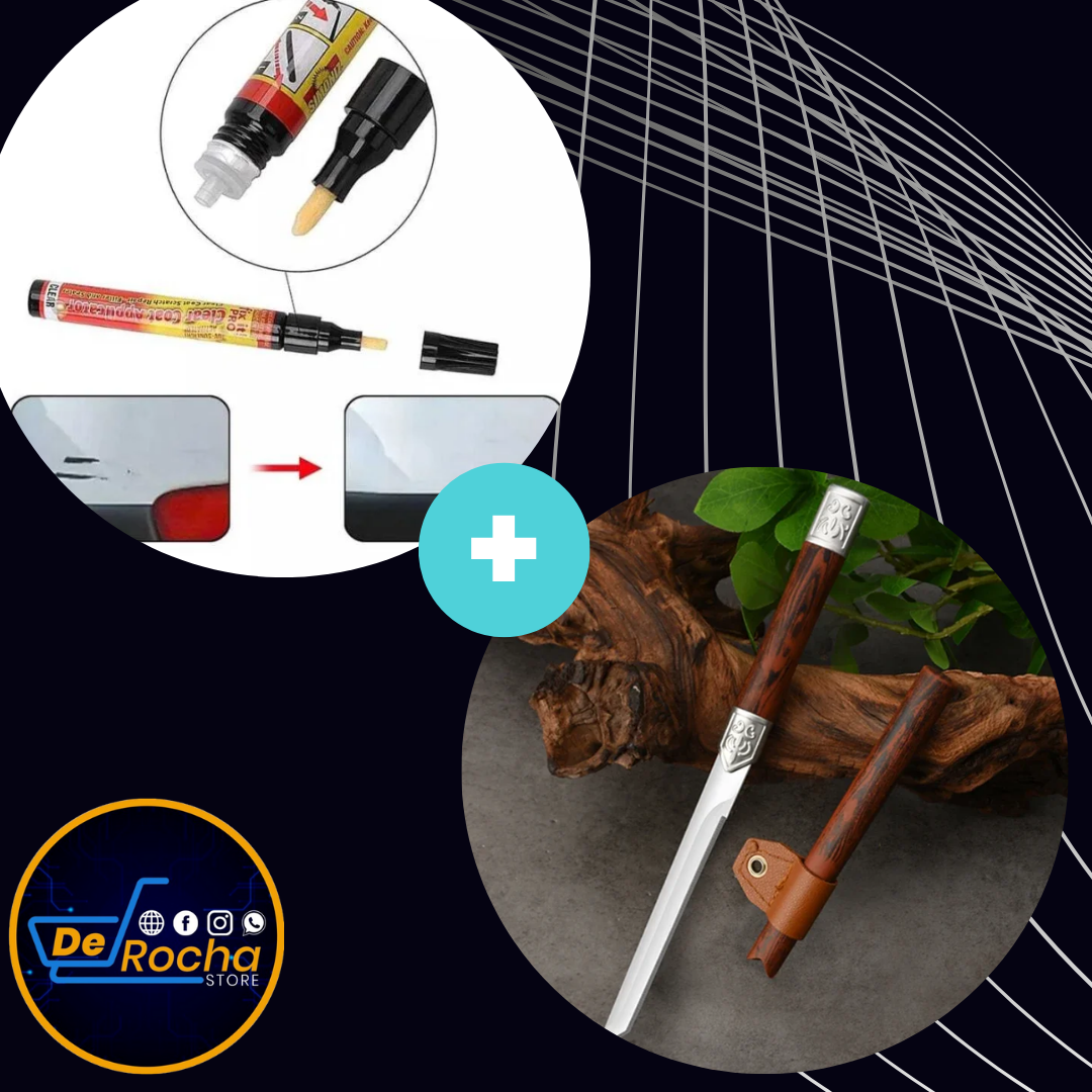 Combo Espada recta+ Esfero quita Rayones